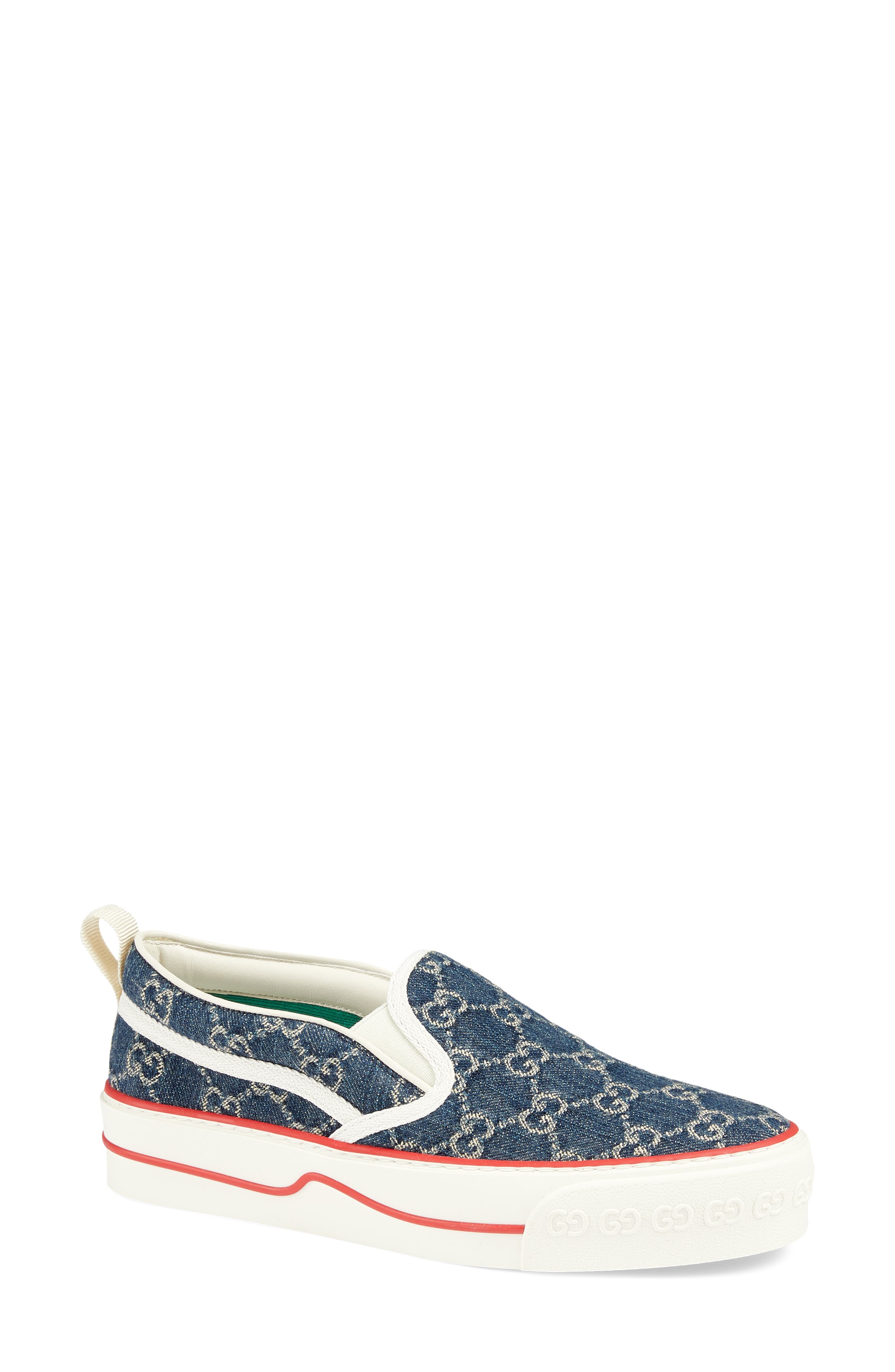 gucci slip on sneakers womens