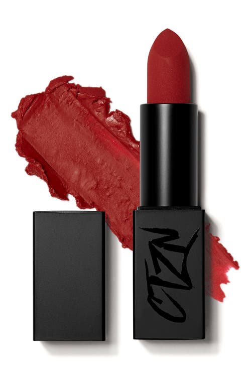 CTZN Cosmetics Code Red Lipstick in Rooi