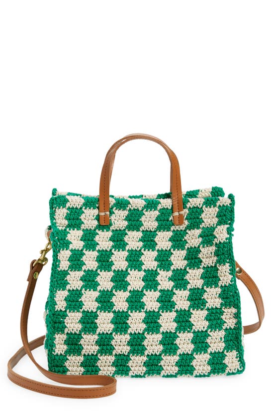 Clare V. Fraise Bag - Green Crochet on Garmentory