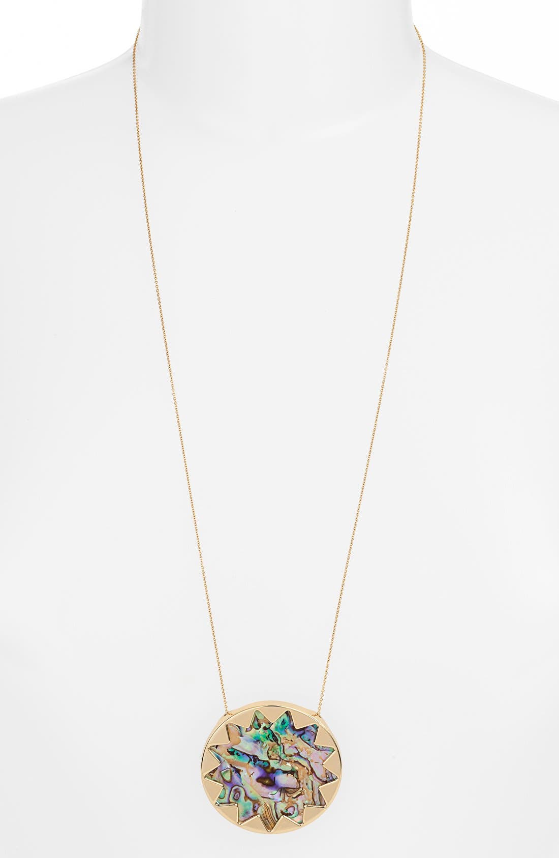 House of Harlow 1960 Large Sunburst Pendant Necklace