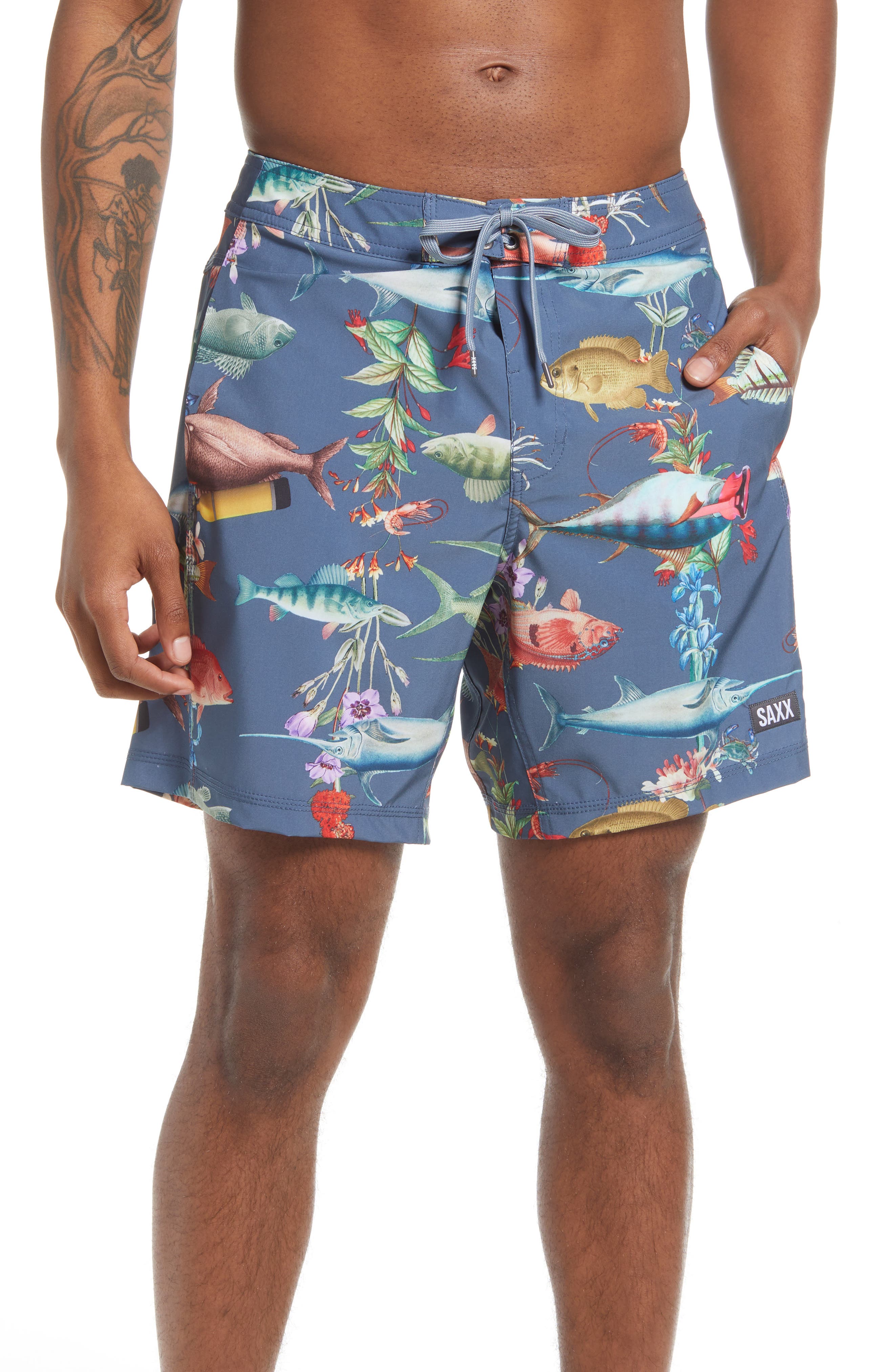 SAXX Betawave Boardie Stretch Swim 