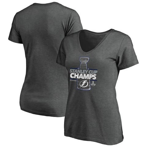 Women's Colorado Avalanche Fanatics Branded Burgundy 2022 Stanley Cup  Champions Plus Size Roster V-Neck T