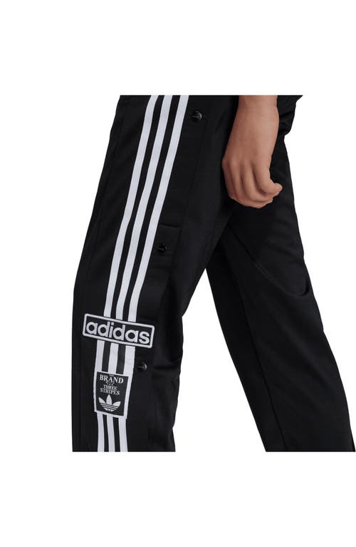 Shop Adidas Originals Adidas Kids' Adibreak Recycled Polyester Track Pants In Black/white