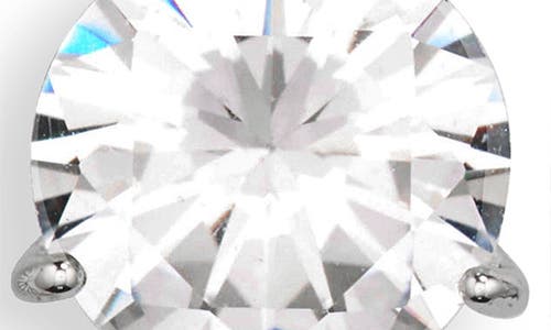 Kate Spade New York Trio Prong Studs In Clear/silver
