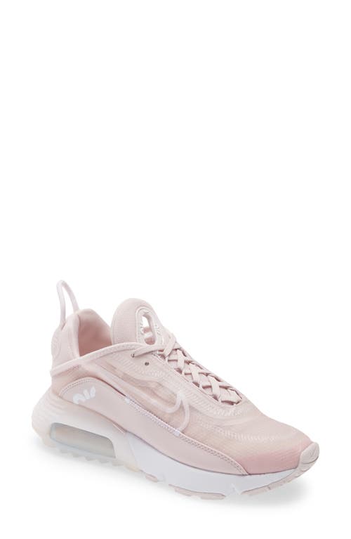 Nike Air Max 2090 Sneaker in Barely Rose/White/Silver at Nordstrom, Size 5
