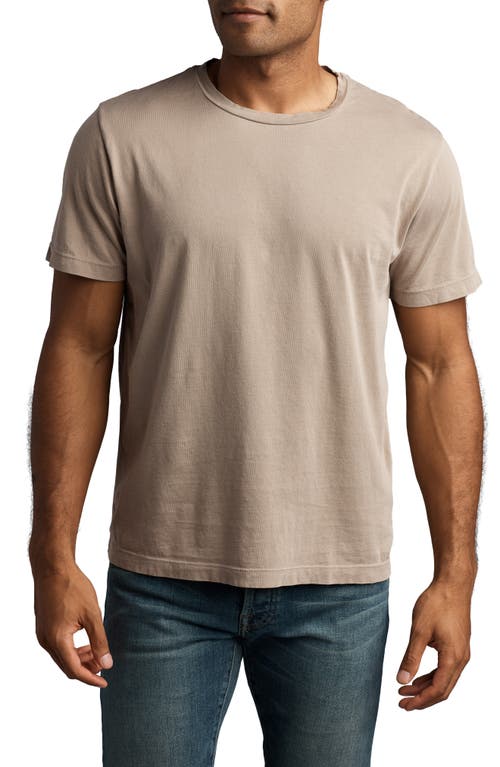 Asher Standard Cotton T-Shirt in Stone