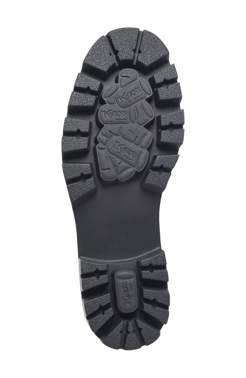 Korks Vivi Lug Sole Boot In Black