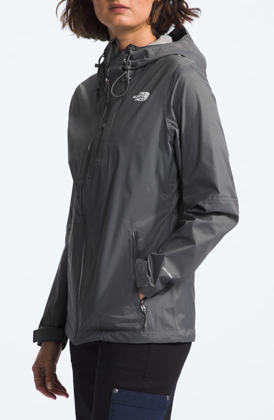 Shop The North Face Alta Vista Water Repellent Hooded Jacket In Smoked Pearl