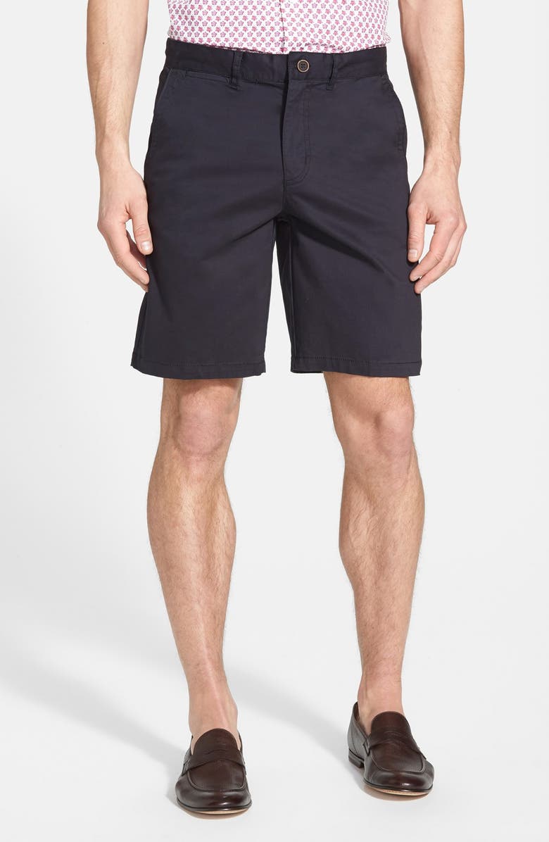 Bugatchi Stretch Cotton Chino Shorts | Nordstrom