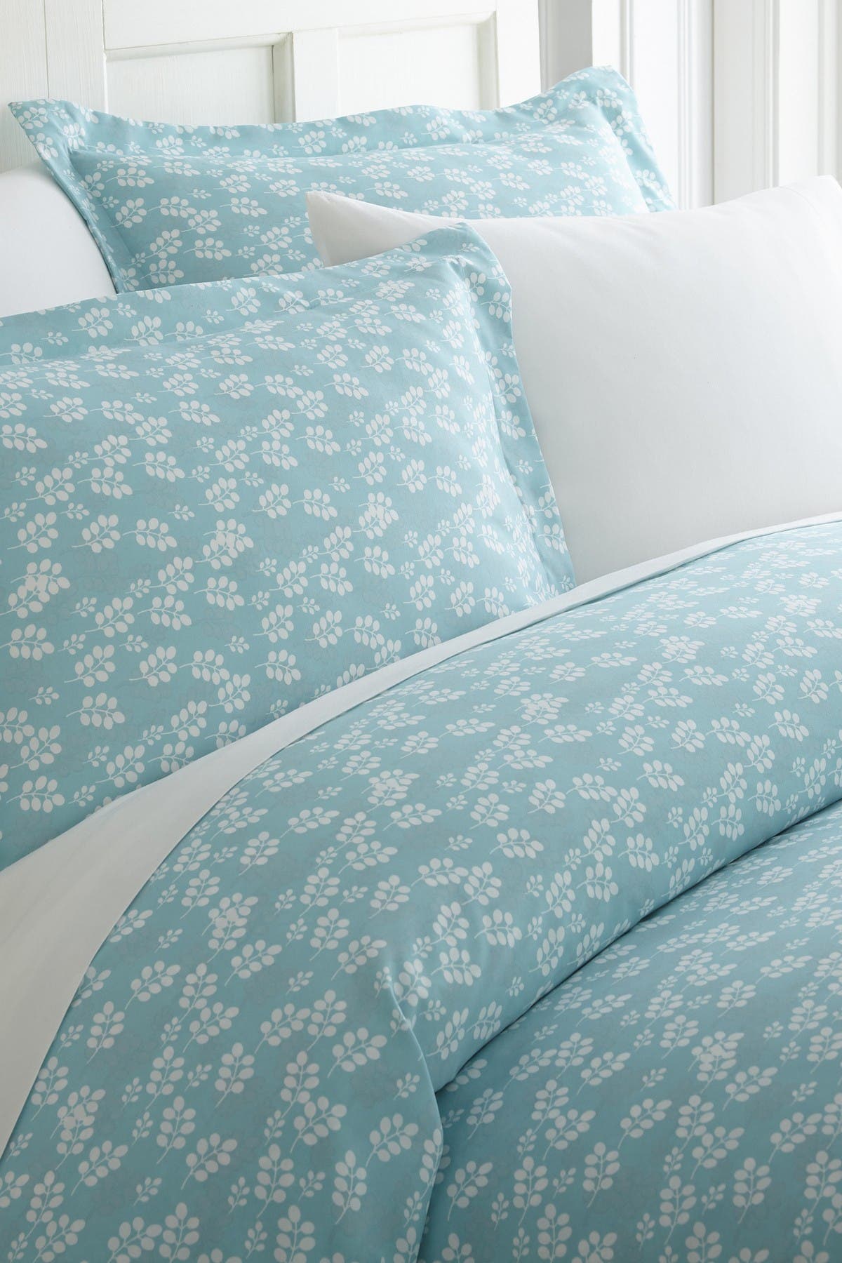 IENJOY HOME HOME SPUN PREMIUM ULTRA SOFT WHEATFIELD PATTERN 3-PIECE DUVET COVER KING SET,816651022021