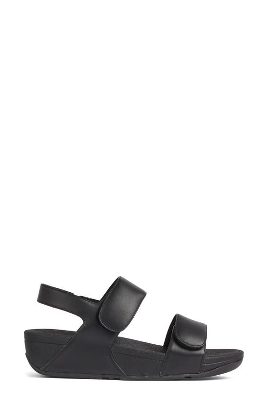 Fitflop Lulu Slingback Sandal In All Black