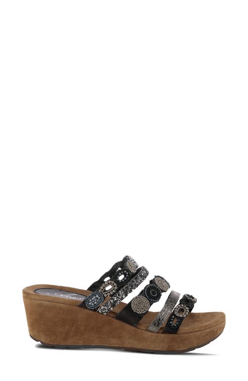 AZURA BY SPRING STEP AZURA BY SPRING STEP CLARETHA WEDGE SLIDE SANDAL 