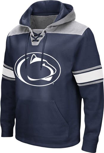 Penn State Nittany Lions Ice Hockey Bar Hooded Sweatshirt White