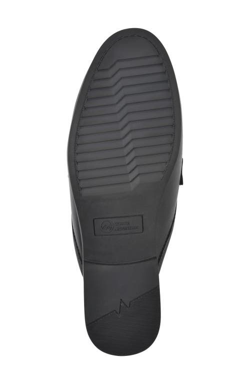 Shop White Mountain Footwear Castor Loafer Mule In Black/leather