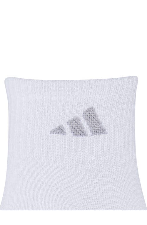 Shop Adidas Originals Adidas Superlite 3.0 6-pack Ankle Socks In White/black/grey
