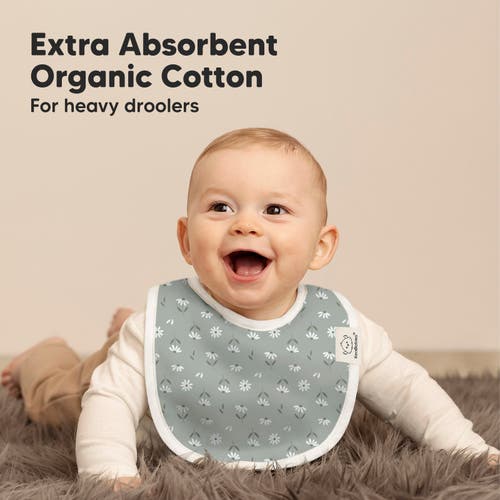 Keababies 8-pack Baby Drool Bibs In Fleur