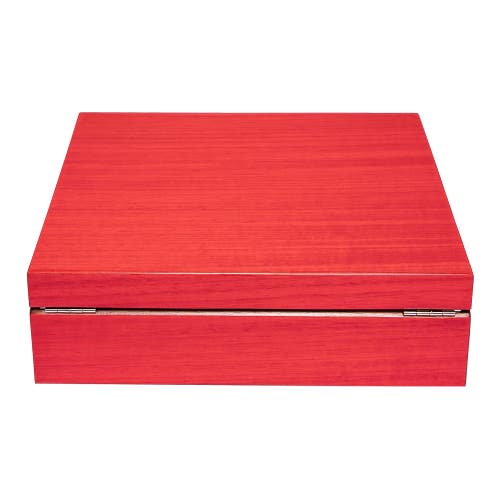 Rapport London Heritage Eight Watch Box In Red