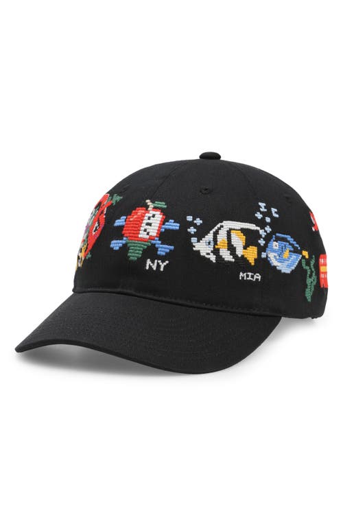 ICECREAM Apple of My Eye Dad Baseball Cap in Black at Nordstrom, Size One Size Oz