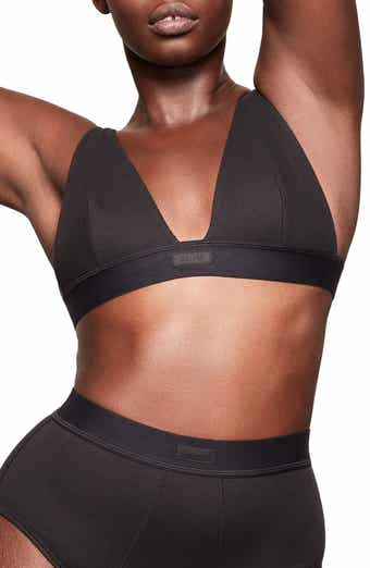 SKIMS Fits Everybody Skimpy Scoop Bralette in Onyx L Black Size L - $55 New  With Tags - From Matilda