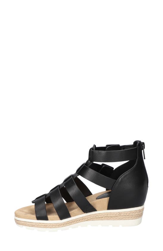 Shop Easy Street Simon Caged Sandal In Black