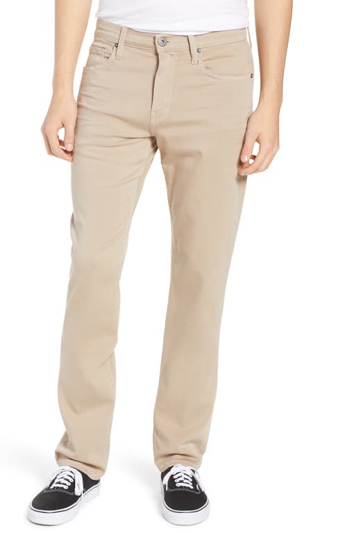 PAIGE Transcend Federal Slim Straight Leg Jeans Toasted Almond at Nordstrom,