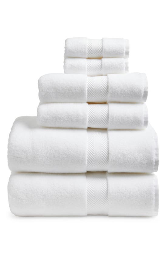 Shop Nordstrom Organic Hydrocotton 6-piece Towel Set $144 Value In White