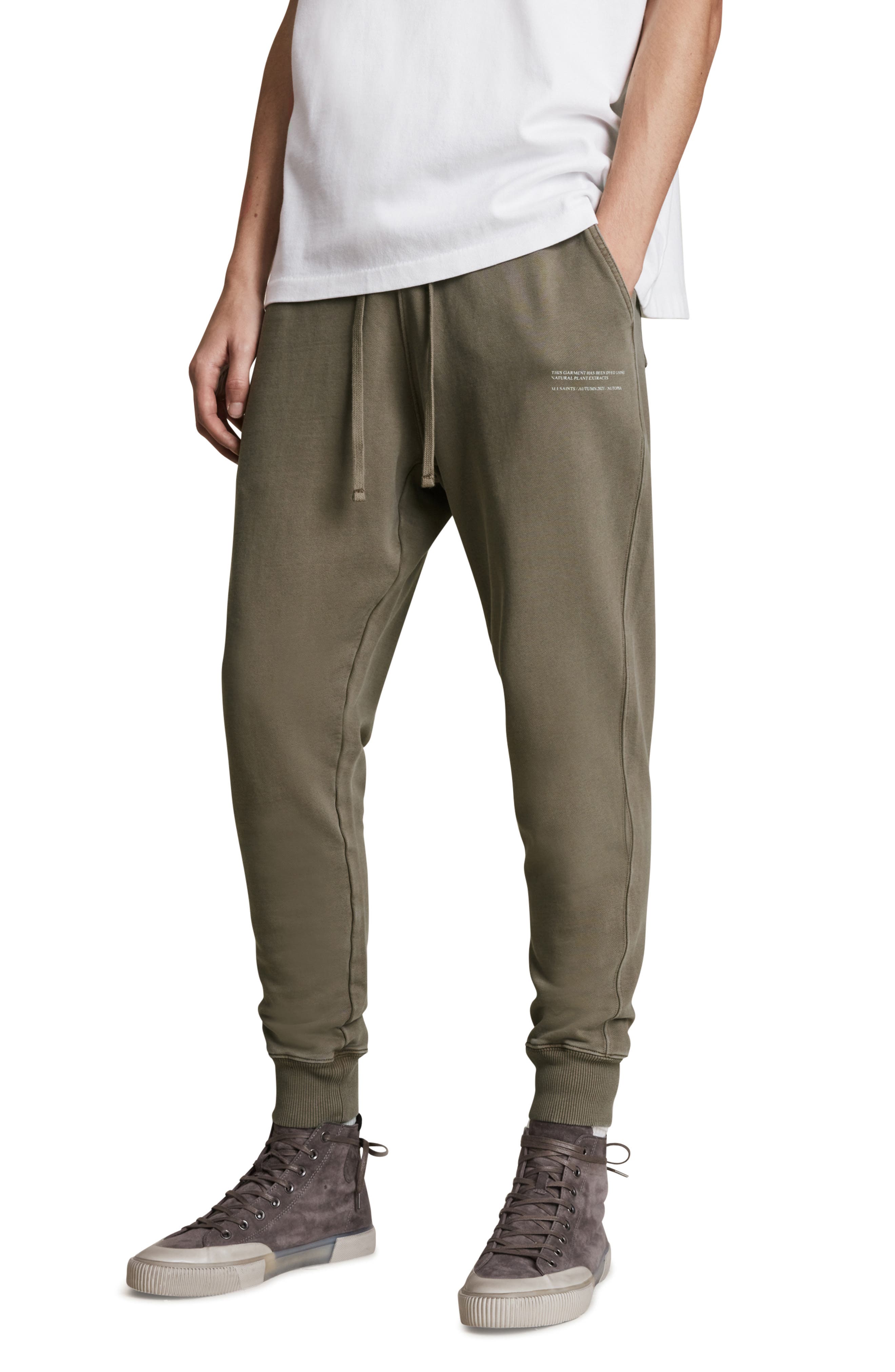 mens all saints joggers