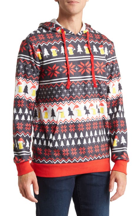 Christmas hoodie men's