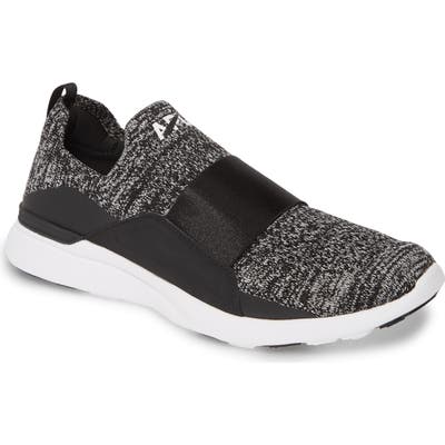 Apl Techloom Bliss Knit Running Shoe, Black