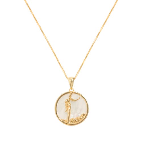 Freya Rose Zodiac Necklace In Virgo