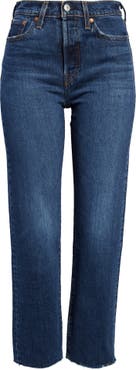 Levi's® Women's Wedgie Raw Hem Straight Leg Jeans | Nordstrom