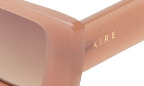 Aire Novae 51mm Cat Eye Sunglasses In Milky Caramel