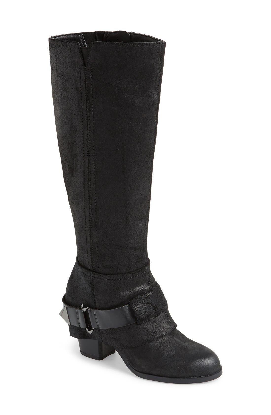 fergie knee high boots