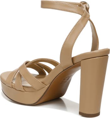 Mallory Ankle Strap Platform Sandal