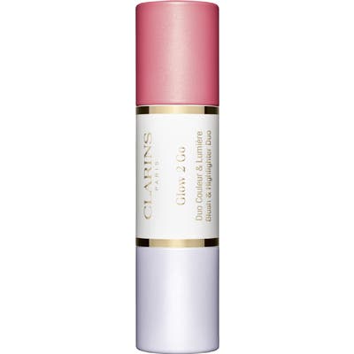Clarins Glow 2 Go 2-In-1 Blush & Highlighter - Glowy Pink