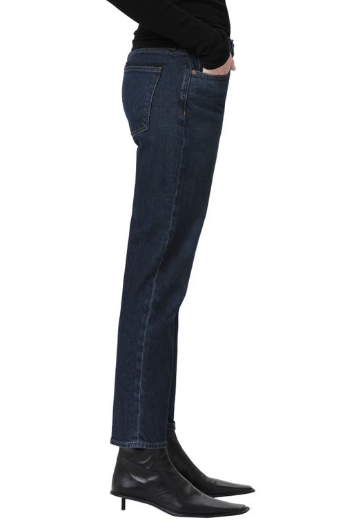 Shop Agolde Kye High Waist Ankle Straight Leg Jeans In Anthem