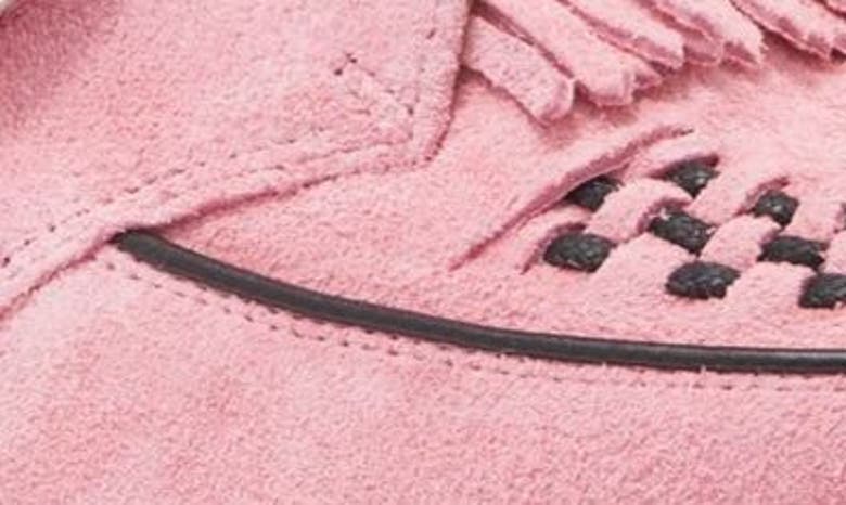 Shop Dr. Martens' Dr. Martens Ramsey Kiltie Buckle Suede Creeper Shoe In Fondant Pink