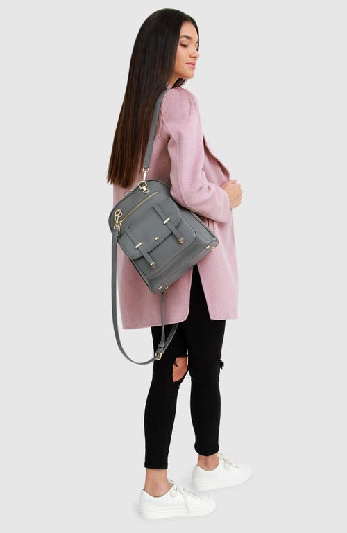 Belle & Bloom Exboyfriend Wool Blend Oversized Jacket In Lilac