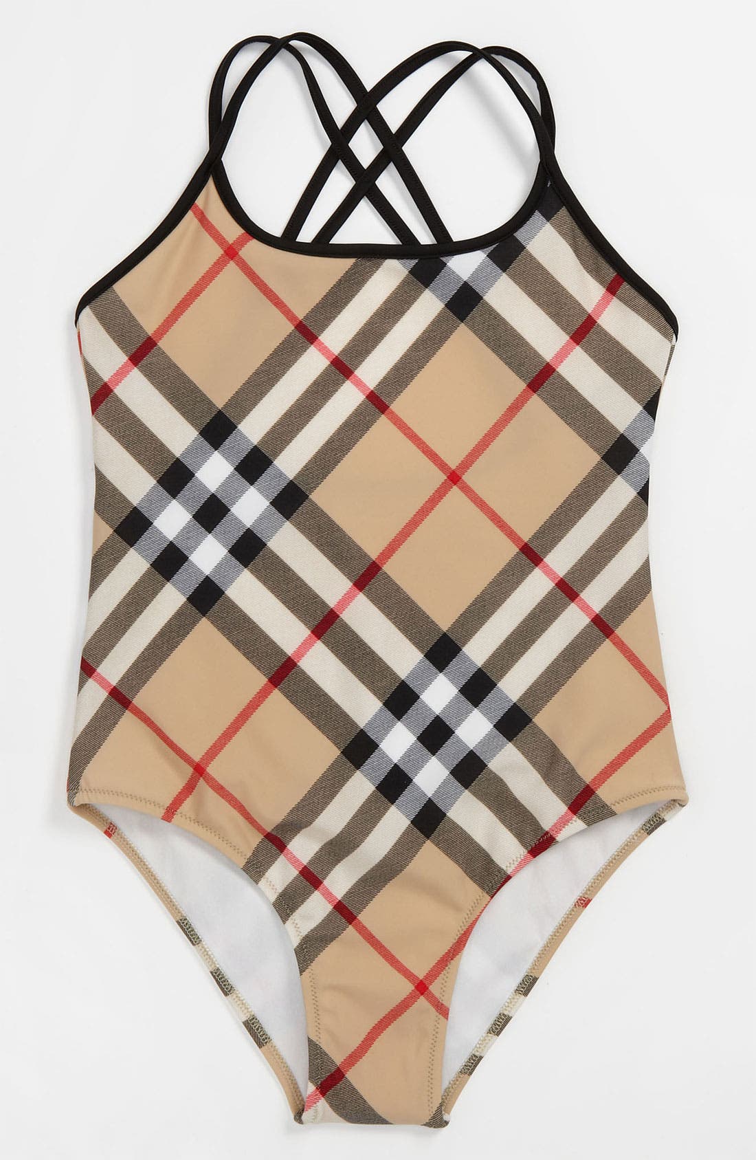 Burberry One Piece Swimsuit (Big Girls) Nordstrom