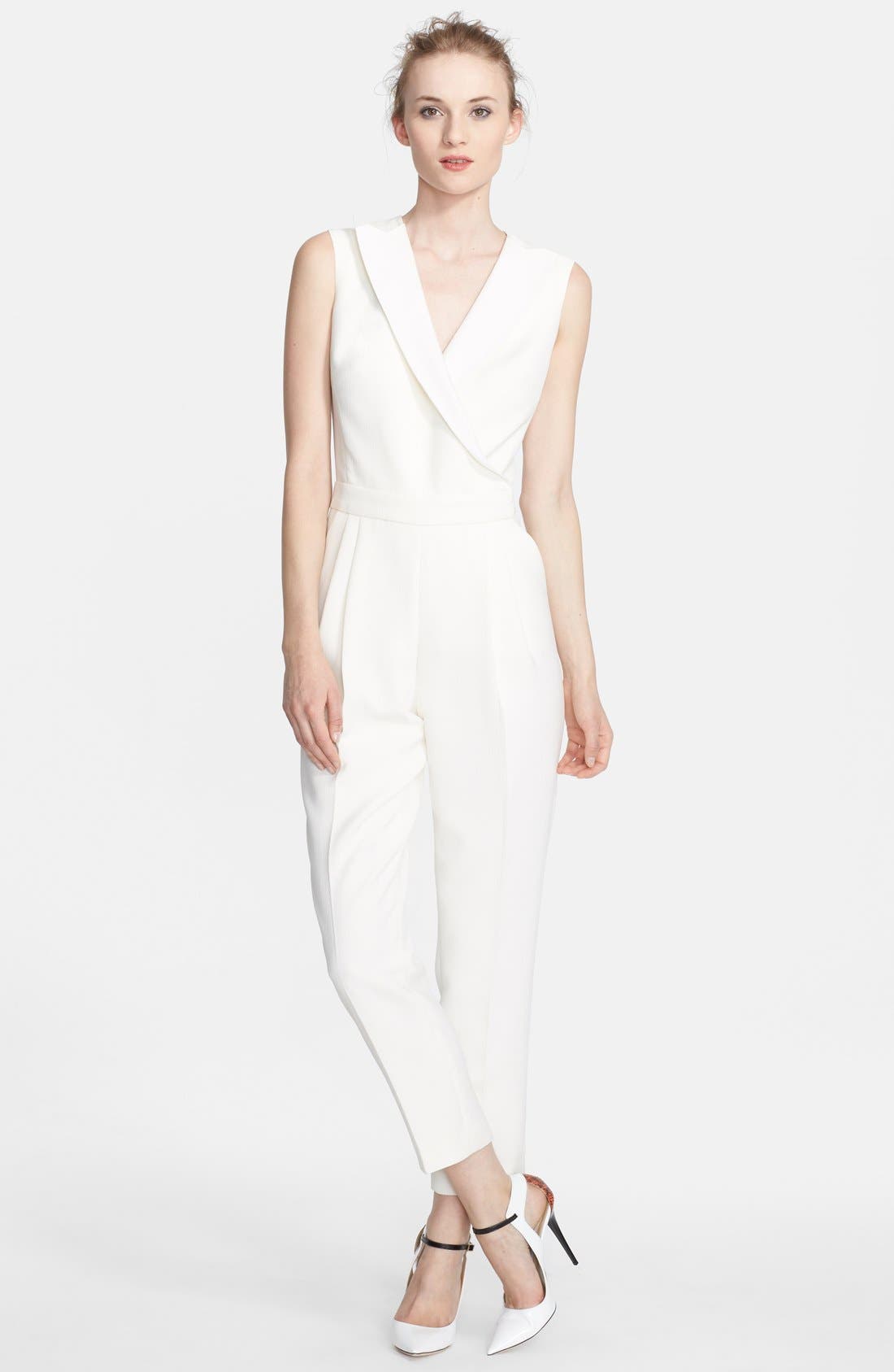 rachel zoe white jumpsuit