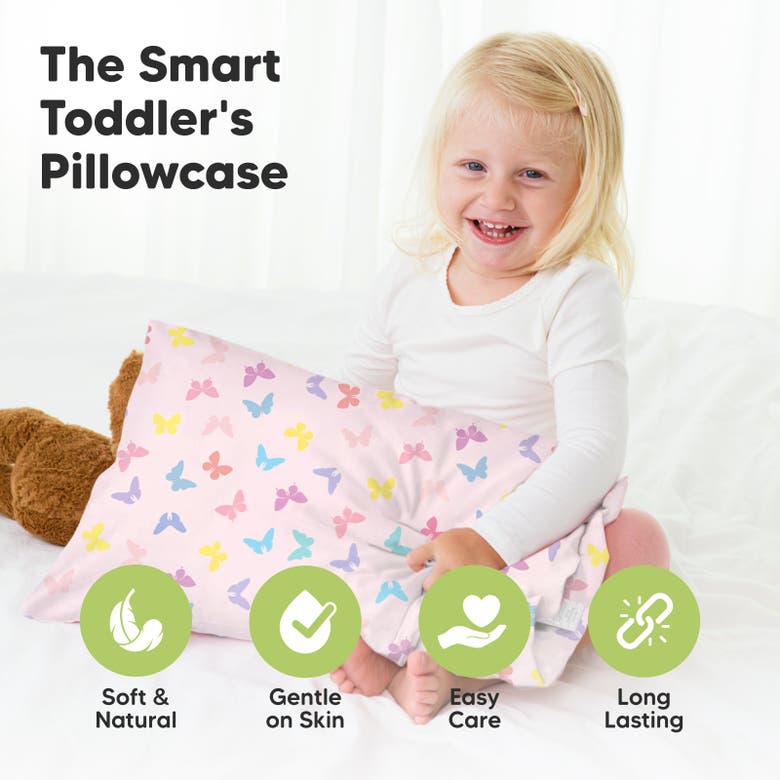 Shop Keababies Printed Toddler Pillowcase 13x18" In Flutter