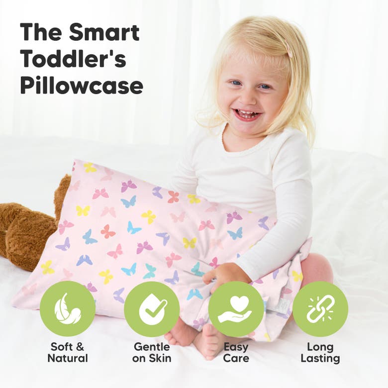 Keababies Printed Toddler Pillowcase 13x18" In Flutter