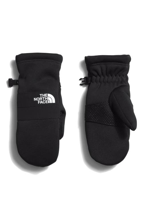 The North Face Kids' Sierra E-tip Mittens In Tnf Black