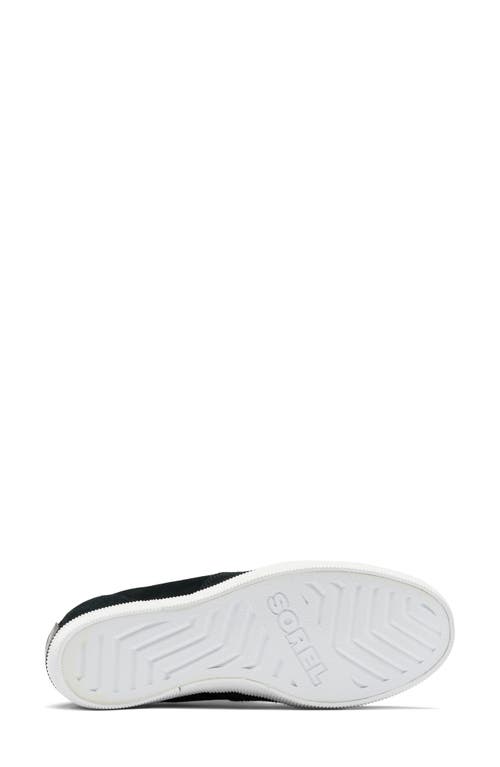 Shop Sorel Out N About Slip-on Wedge Shoe Ii In Black/white