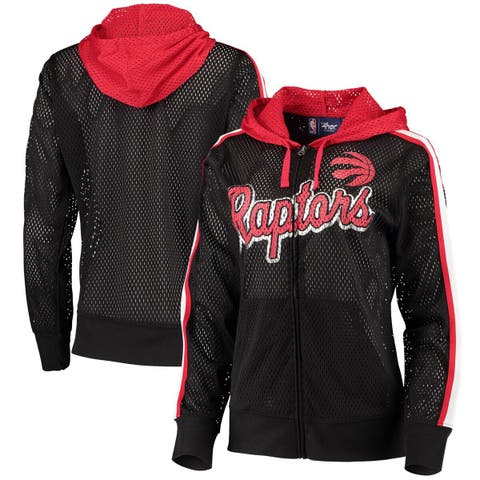 Women's G-III 4Her by Carl Banks Scarlet San Francisco 49ers  Double-Coverage Full-Zip Hoodie Jacket