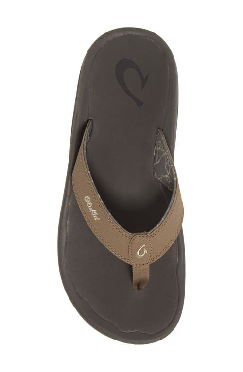 Shop Olukai Ohana Flip Flop In Banyan/island Salt