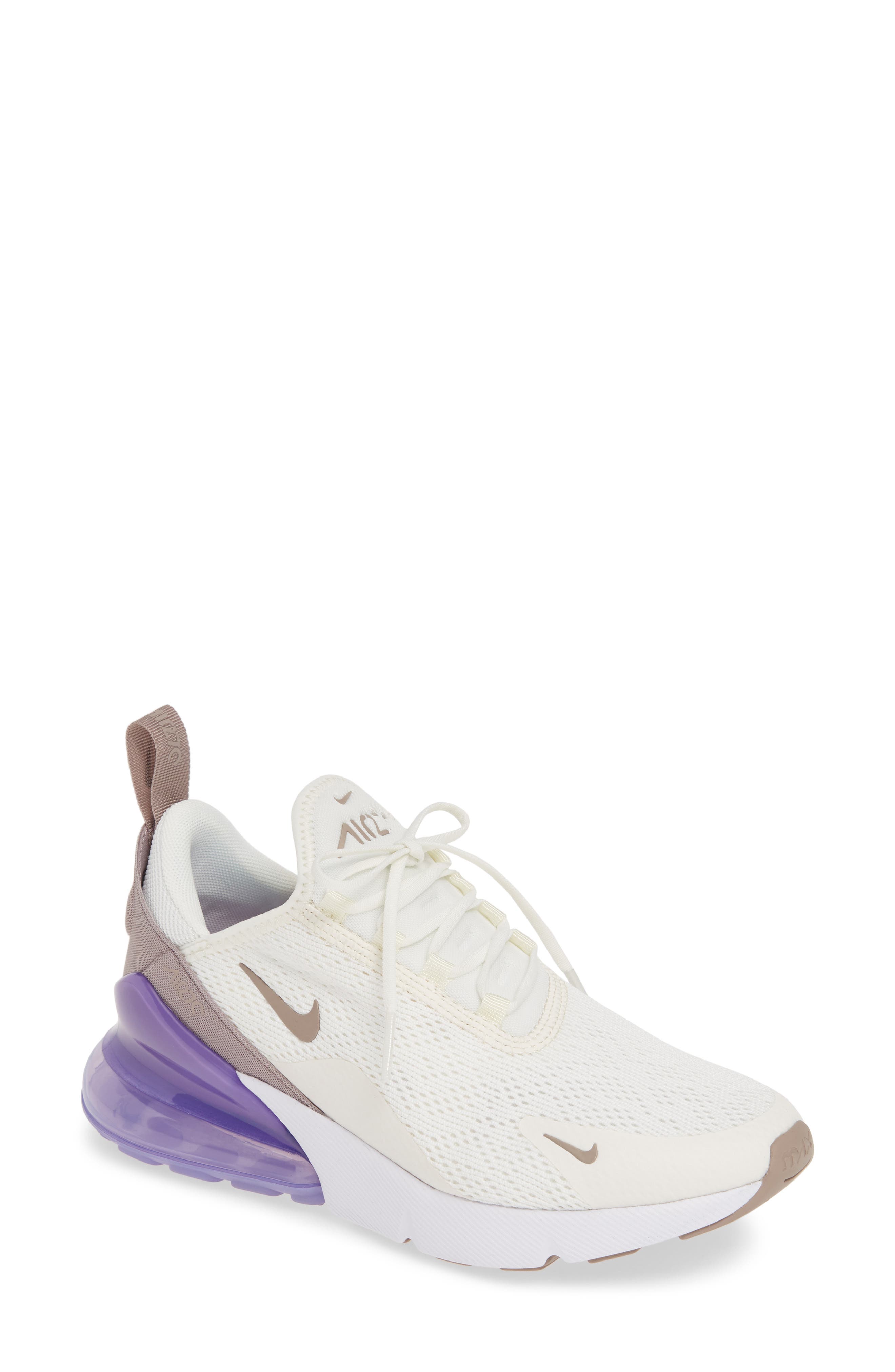 Nike Air Max 270 Premium Sneaker, Ivory