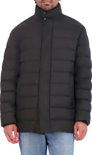 Cole haan stand collar quilted jacket hotsell