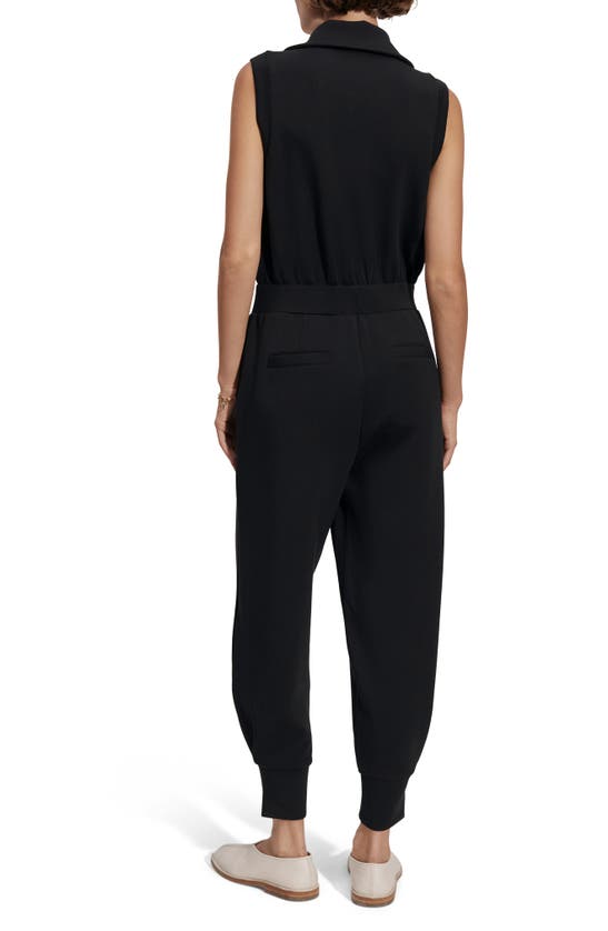 Shop Varley Madelyn Jogger Jumpsuit In Black