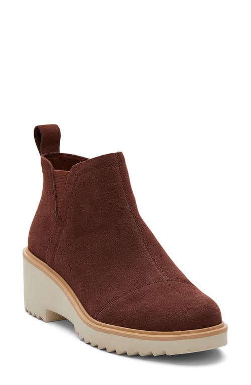 TOMS Maude Bootie Dark Brown at Nordstrom,